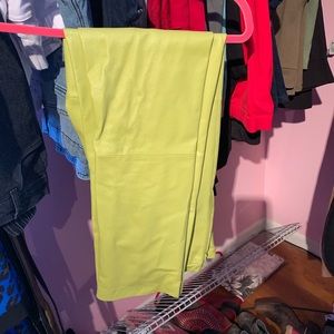 Woman’s leather pants